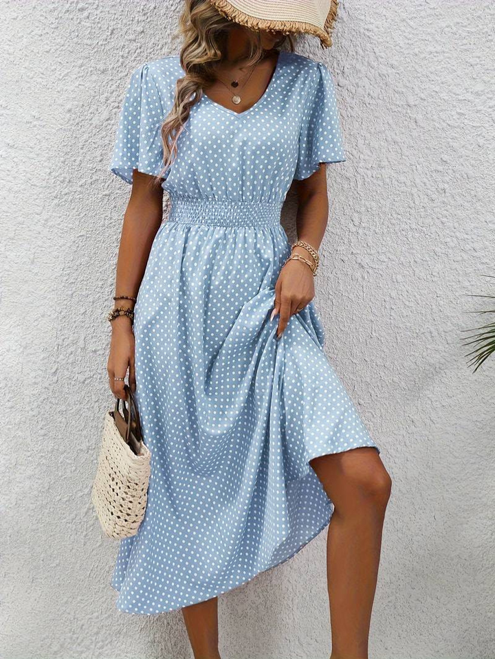 Drune | Luftiges Midi Sommerkleid Schick