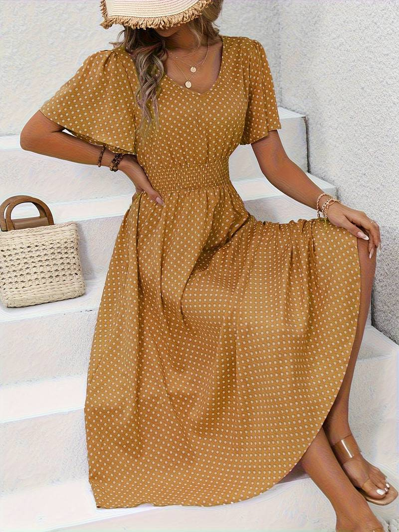 Drune | Luftiges Midi Sommerkleid Schick