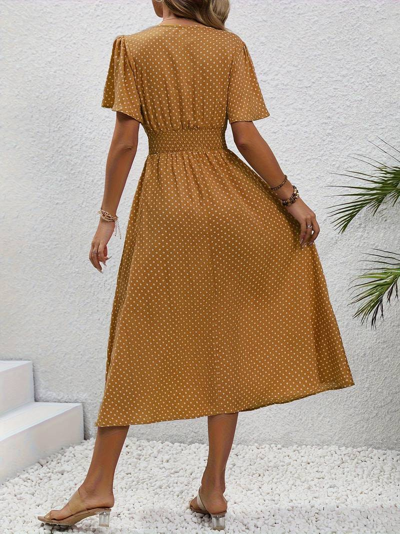 Drune | Luftiges Midi Sommerkleid Schick