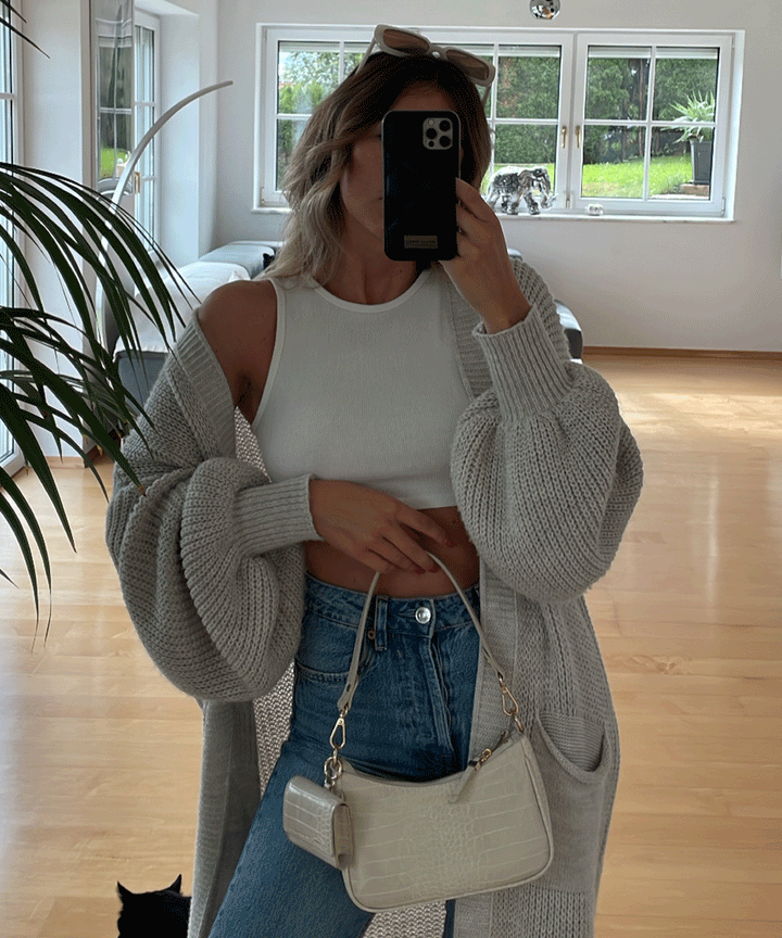 Drune lang Beige