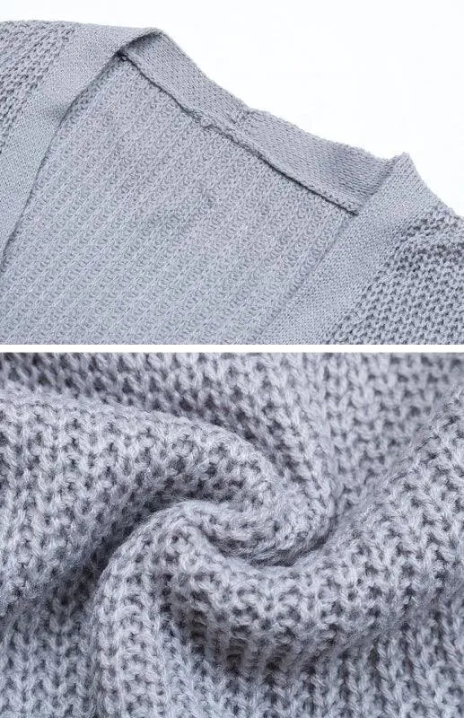 Drune | Bequemer Strick Damen Strickjacke Pullover