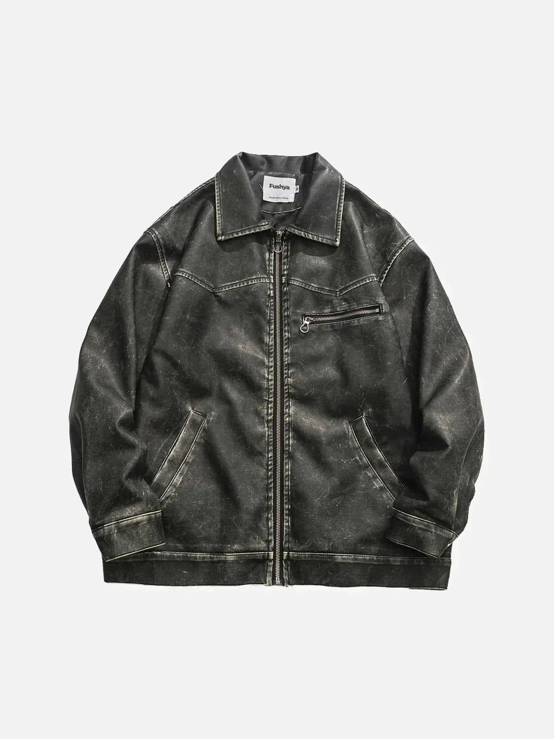 Drune | Waschlederjacke