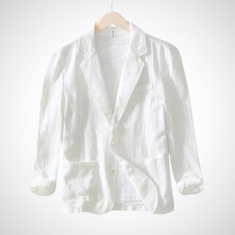 Drune | Leichter Herren-Leinen-Blazer aus einer Baumwollmischung