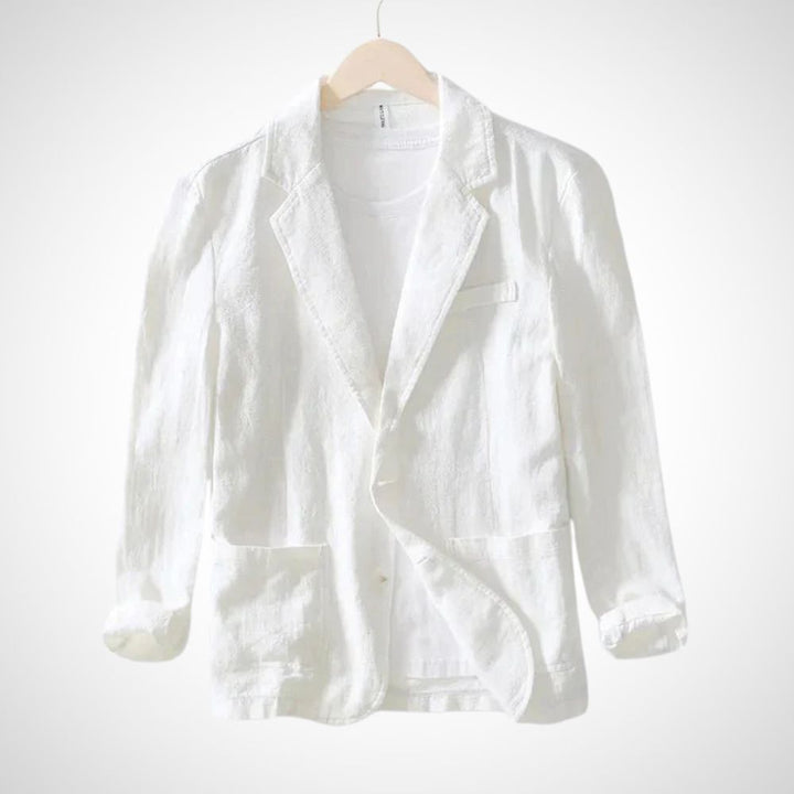 Drune | Leichter Herren-Leinen-Blazer aus einer Baumwollmischung
