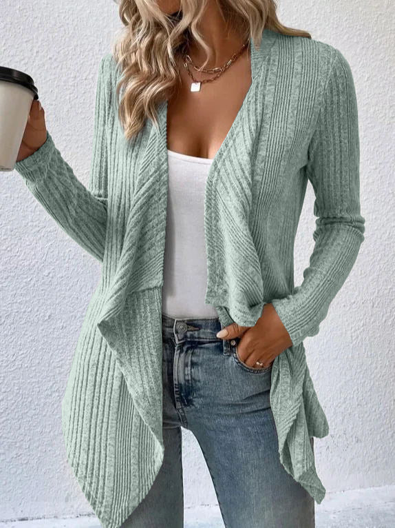 Drune | lässige offene Strickjacke