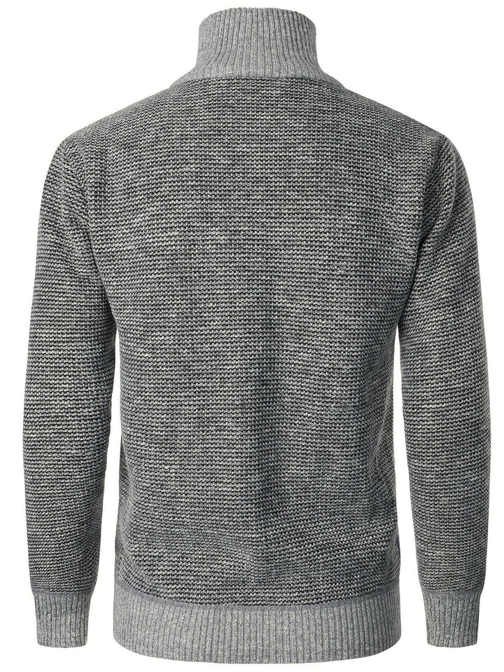 Drune | Zip-Up Rollkragenweste