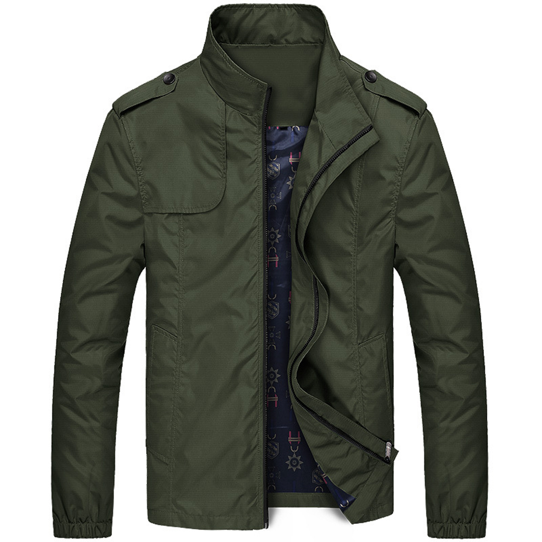 Drune | Herren Atmungsaktive Sommerjacke mit Verstellbarem Schnitt