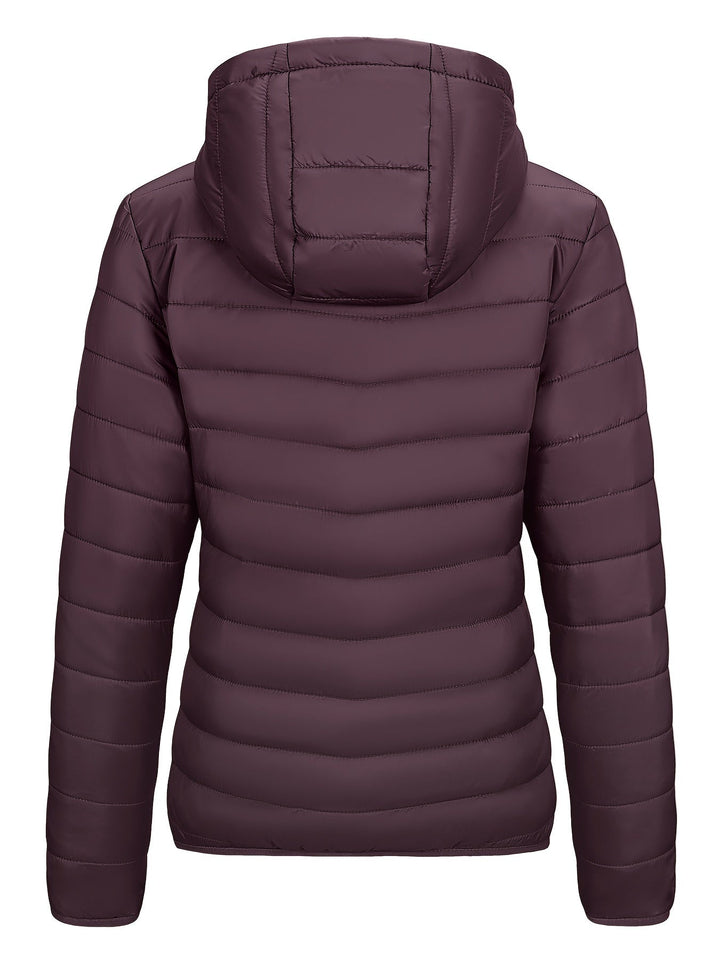 Drune | Leichtgewicht Packbarer Damen Windbreaker mit Kapuze