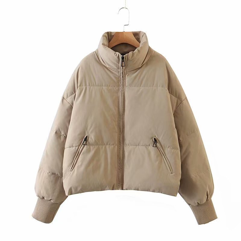 Drune | Stylische Pufferjacke Mit Reißverschluss - Winter