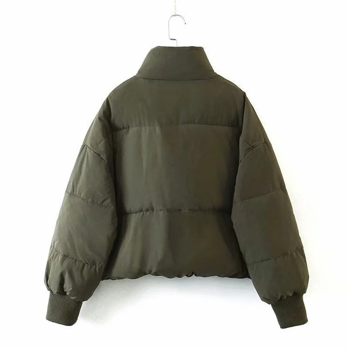 Drune | Stylische Pufferjacke Mit Reißverschluss - Winter