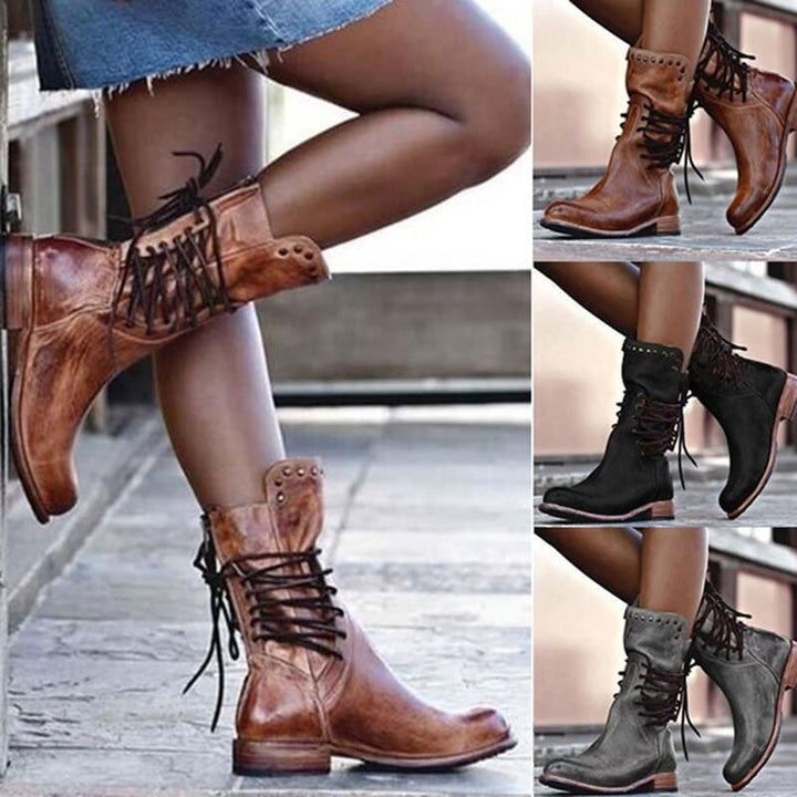 Drune | Stilvolle Lederstiefel für Damen