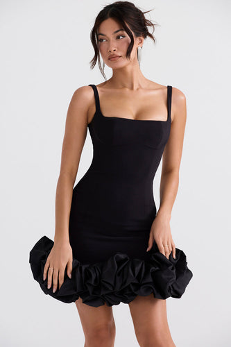 Drune | Ärmelloses Kleid mit Rüschen Am Saum für Frauen