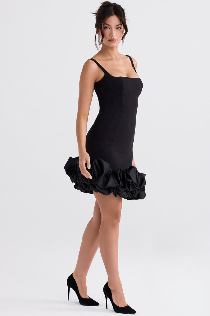Drune | Ärmelloses Kleid mit Rüschen Am Saum für Frauen
