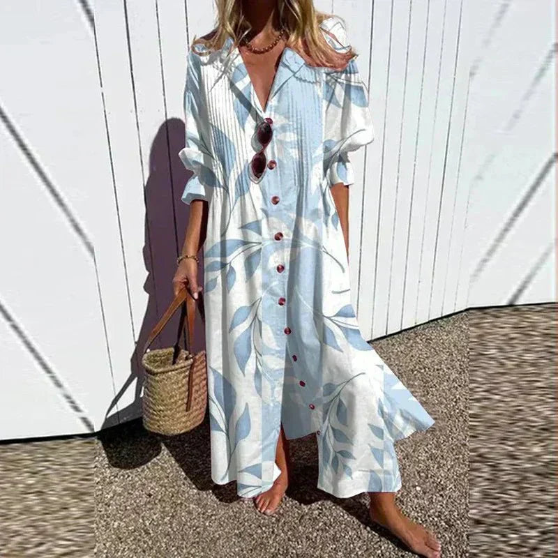 Drune | Klassisches Boho Maxi Kleid