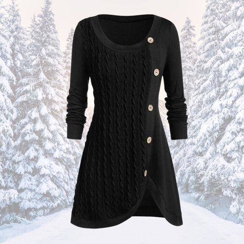 Drune | Warmer und Eleganter Strickkleid