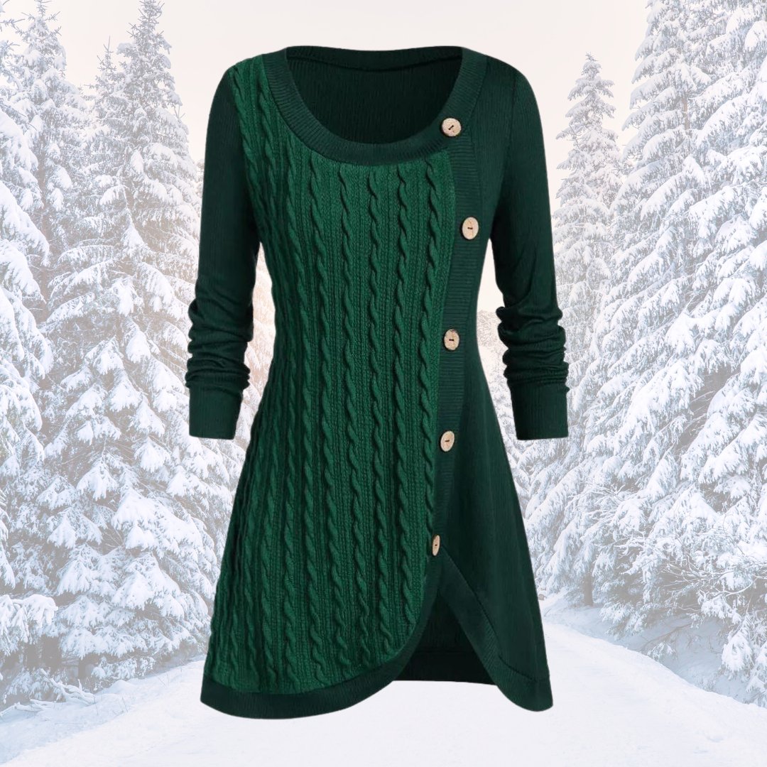 Drune | Warmer und Eleganter Strickkleid