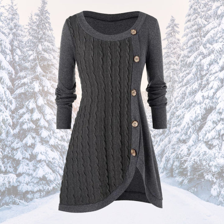 Drune | Warmer und Eleganter Strickkleid