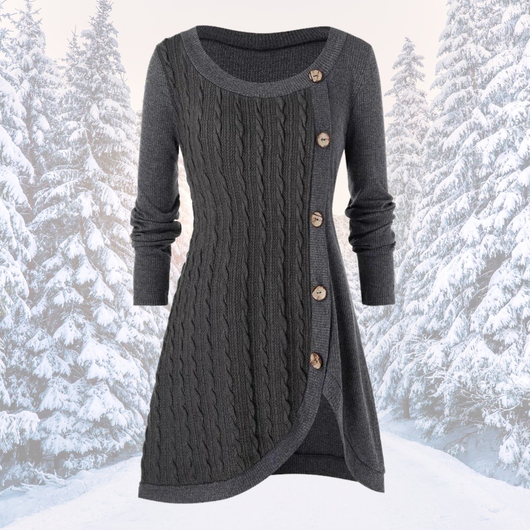 Drune | Warmes und elegantes Pulloverkleid
