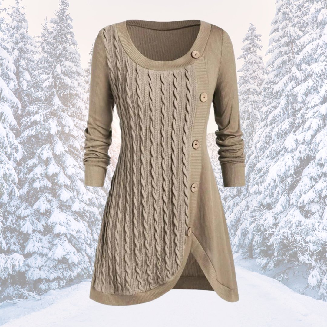 Drune | Warmer und Eleganter Strickkleid