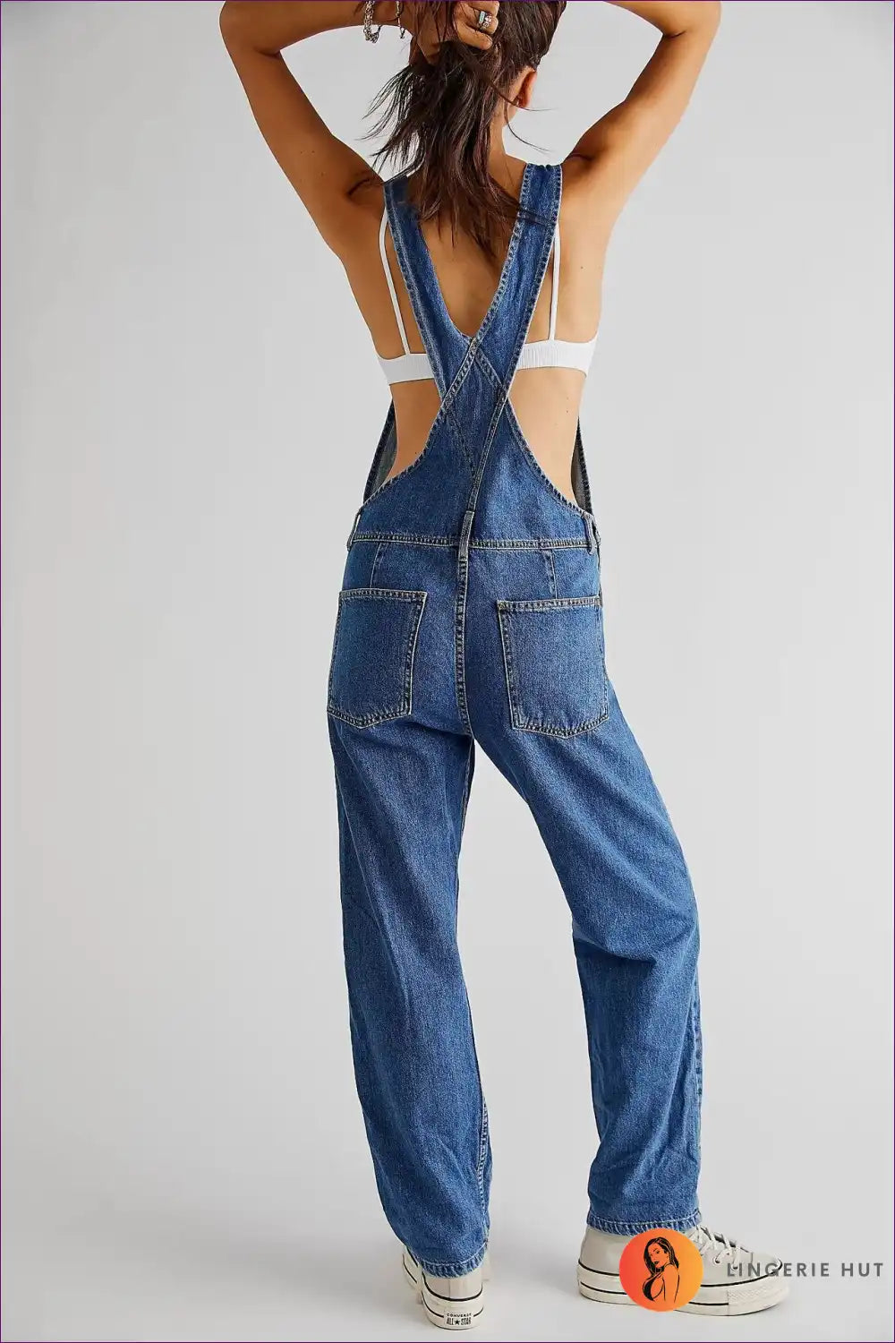 Drune | Denim Delight Latzhosen - Mühelos Cool