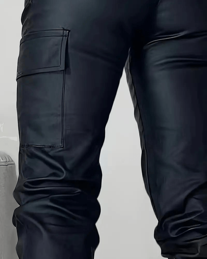 Drune | Leichte Kunstlederhosen
