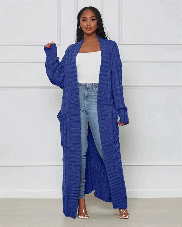 Drune | Oversize lange Strickjacke
