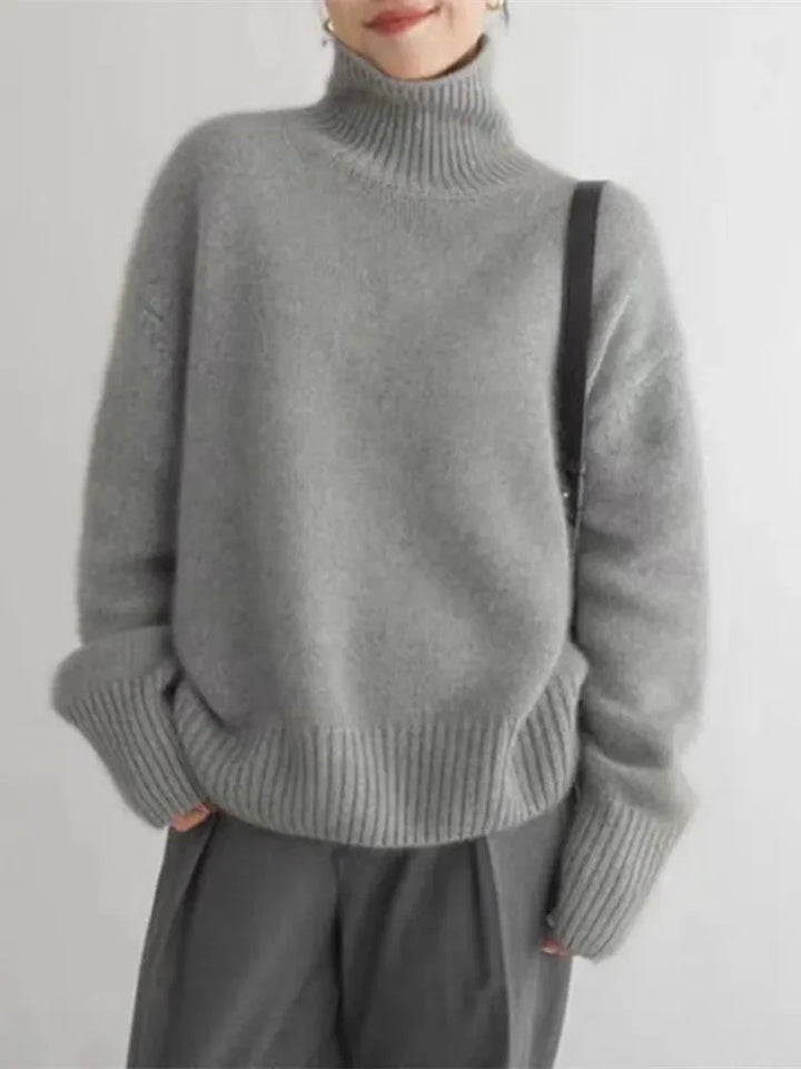 Drune | Rollkragen gemütlicher Pullover