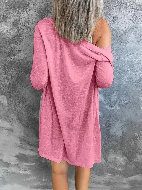 Drune | Damen Knopf Strickjacke Pullover im Stilvollen Look