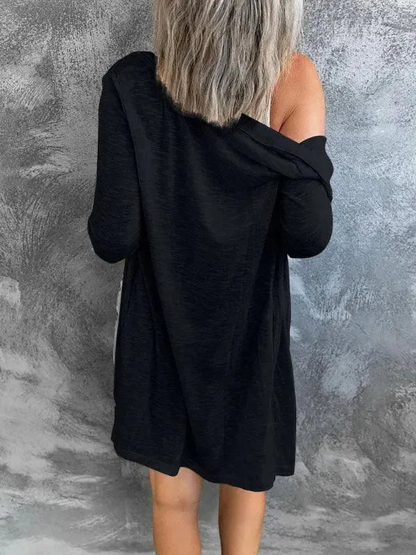 Drune | Damen Knopf Strickjacke Pullover im Stilvollen Look