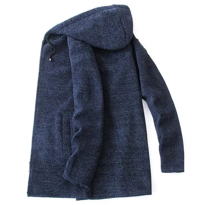 Drune | Kapuzen Strickjacke Pullover für Männer