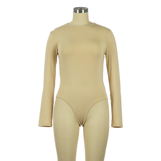 Drune | Langarm Slim Fit Bodysuit