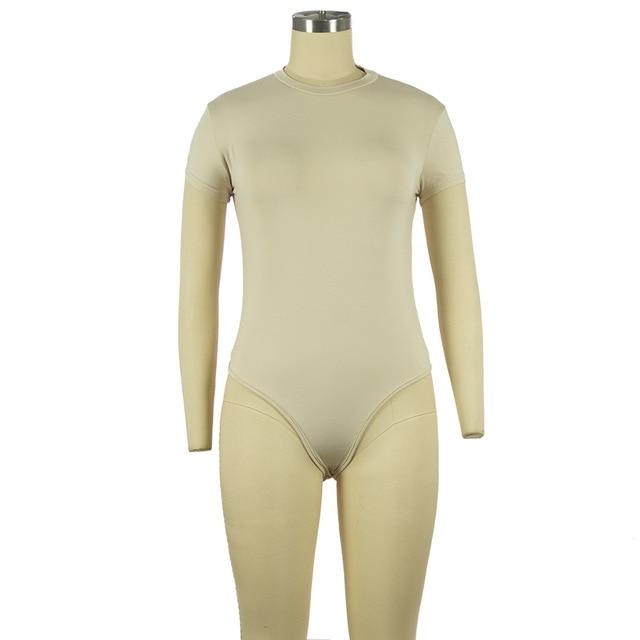 Drune | Langarm Slim Fit Bodysuit