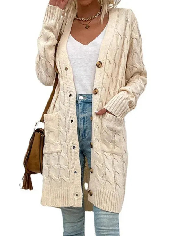 Drune | Twist Frauen Strickjacke Pullover