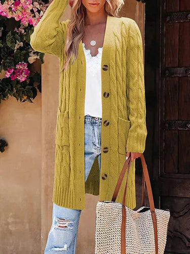 Drune | Twist Damen Strickjacke Pullover in Modernem Stil
