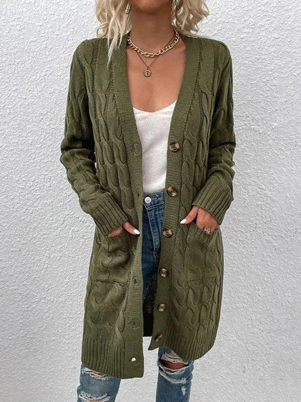 Drune | Twist Frauen Strickjacke Pullover