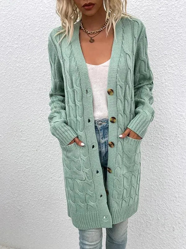 Drune | Twist Frauen Strickjacke Pullover