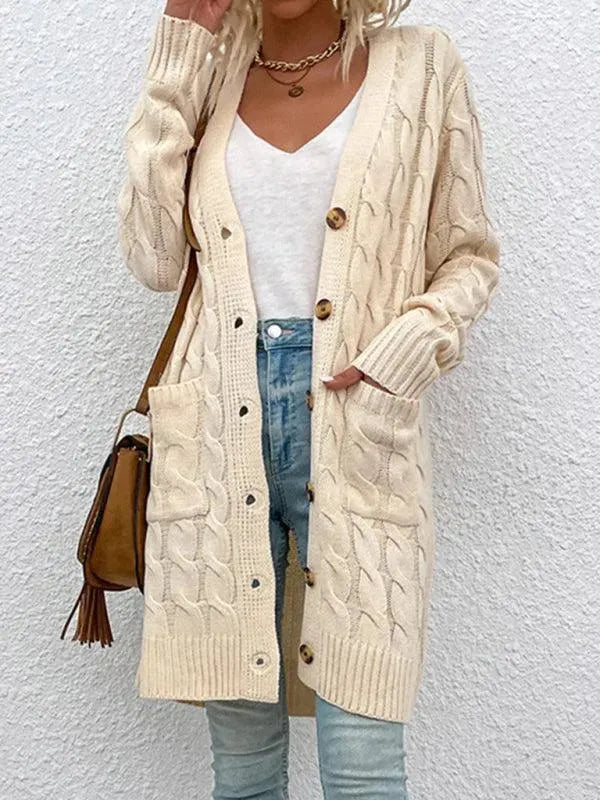 Drune | Twist Frauen Strickjacke Pullover