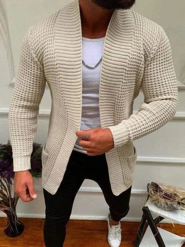 Drune | Lässiger, Lockerer Strickpullover für Männer