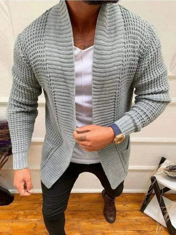 Drune | Lässiger, Lockerer Strickpullover für Männer