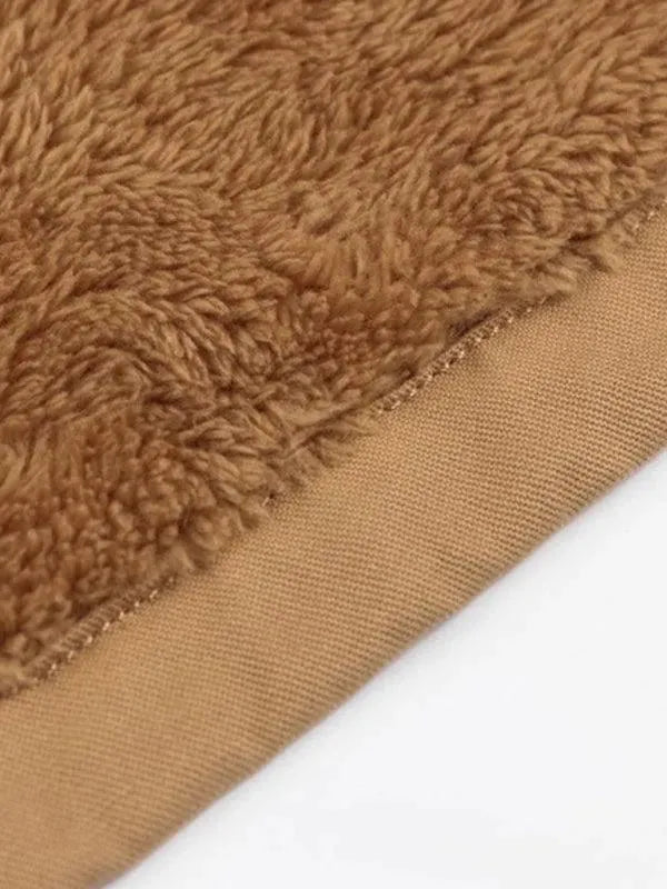 Drune | Lockere Stehkragen Kapuzenjacke für Herren Winter