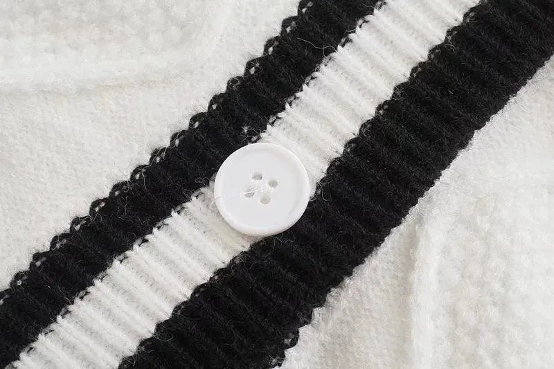 Drune | Gestreifte Strickjacken für Frauen