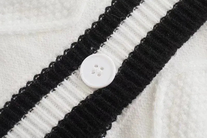 Drune | Gestreifte Strickjacken für Frauen