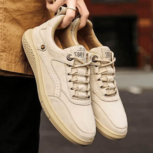 Drune | Herren Sneakers Italienische Wildleder Sneakers Lässig Und Komfortabel