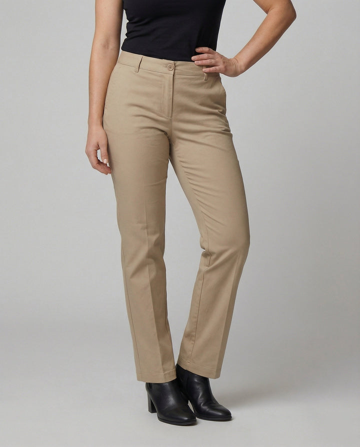 Damen Business Stoffhose mit hohem Bund
