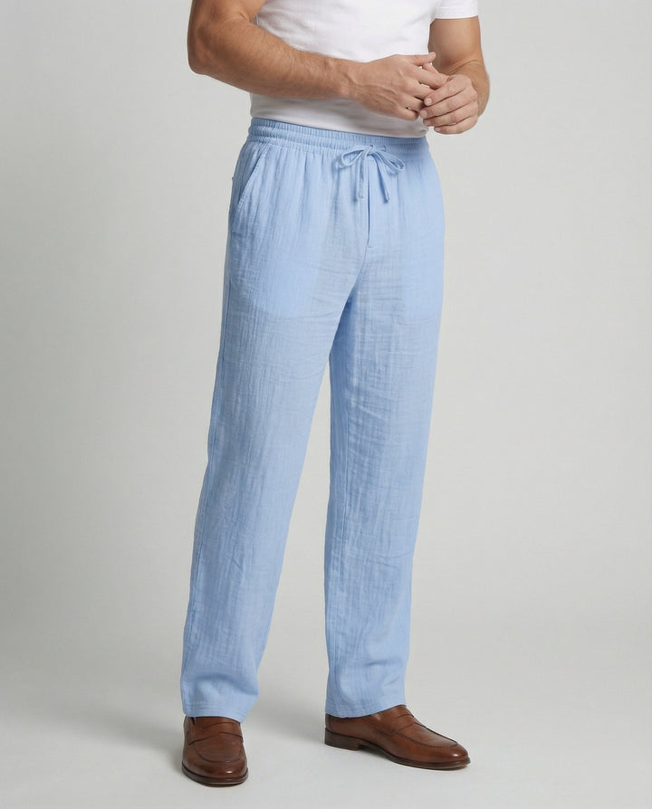 Herren lässige Leinenhose Drune