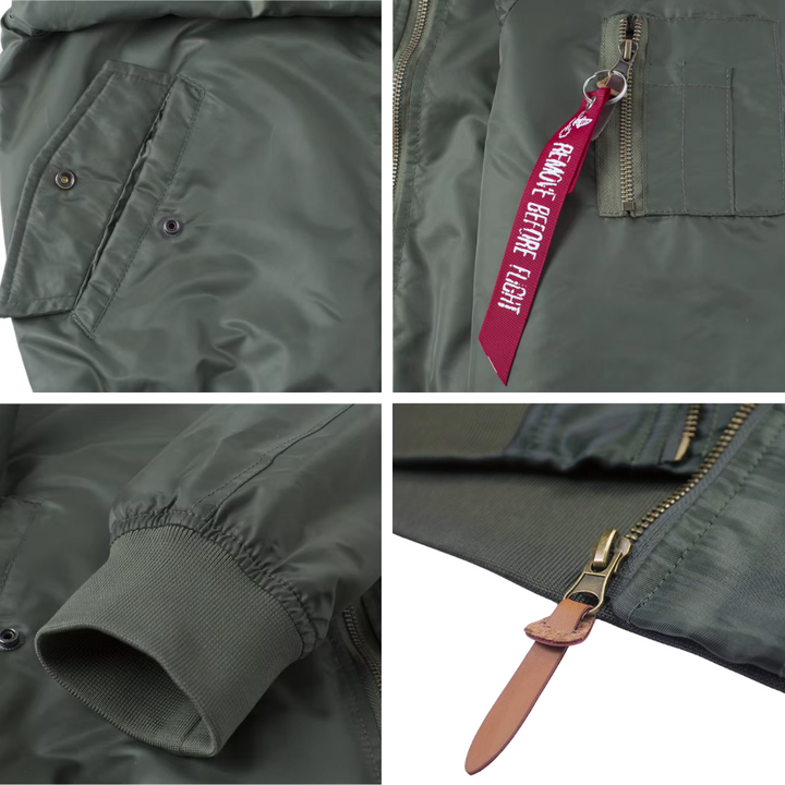 Drune | Wasserabweisende Varsity Jacke