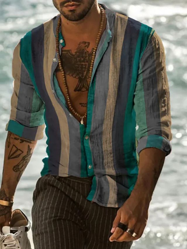 Drune | Luftiges Strandhemd Für Den Sommer