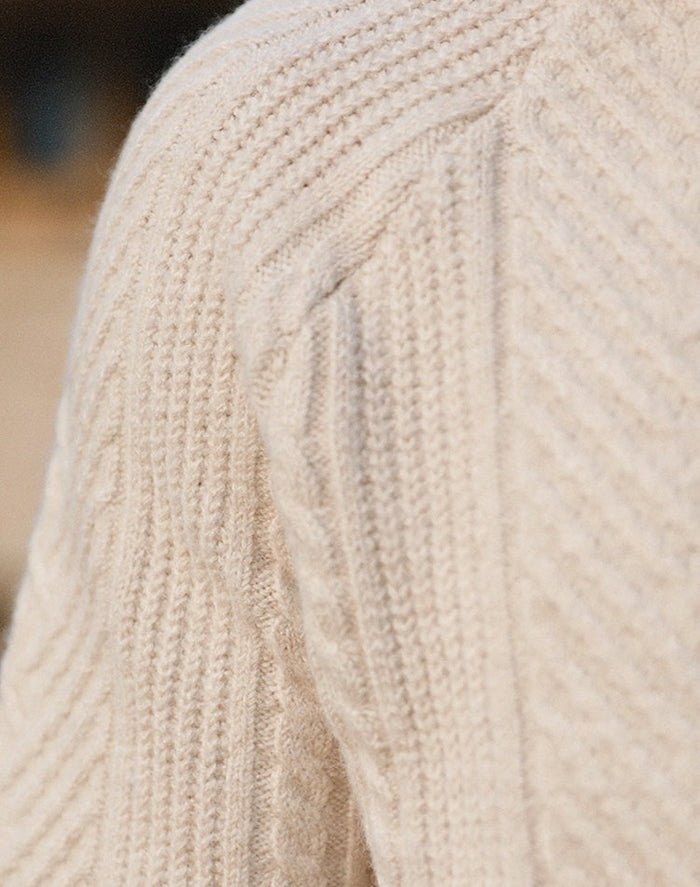 Drune | Strick Pullover für Herren mit Kragen