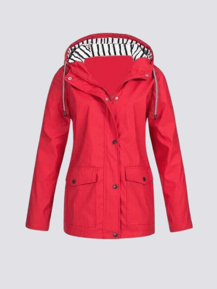 Drune | Wasserdichte leichte Windbreaker-Jacke für Frauen (Größe Plus erhältlich)