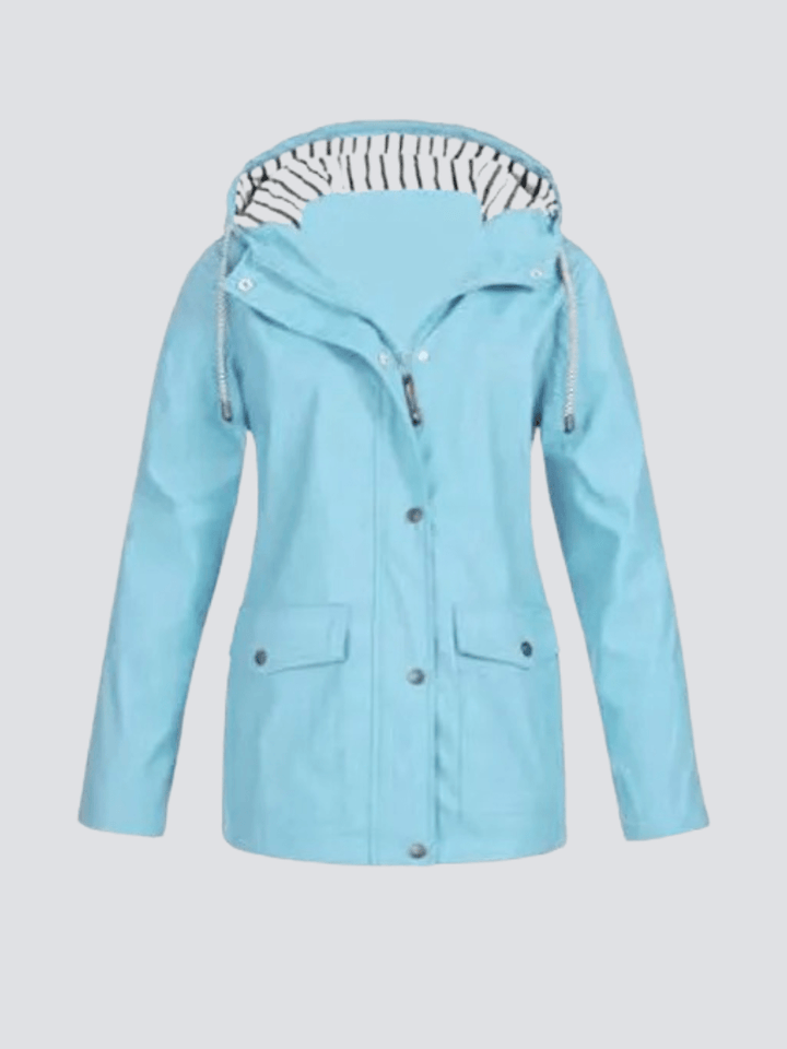 Drune | Wasserdichte leichte Windbreaker-Jacke für Frauen (Größe Plus erhältlich)